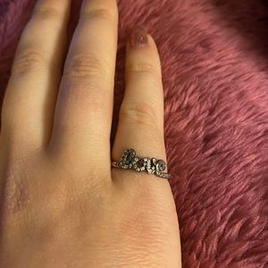 Sterling silver Pandora ring